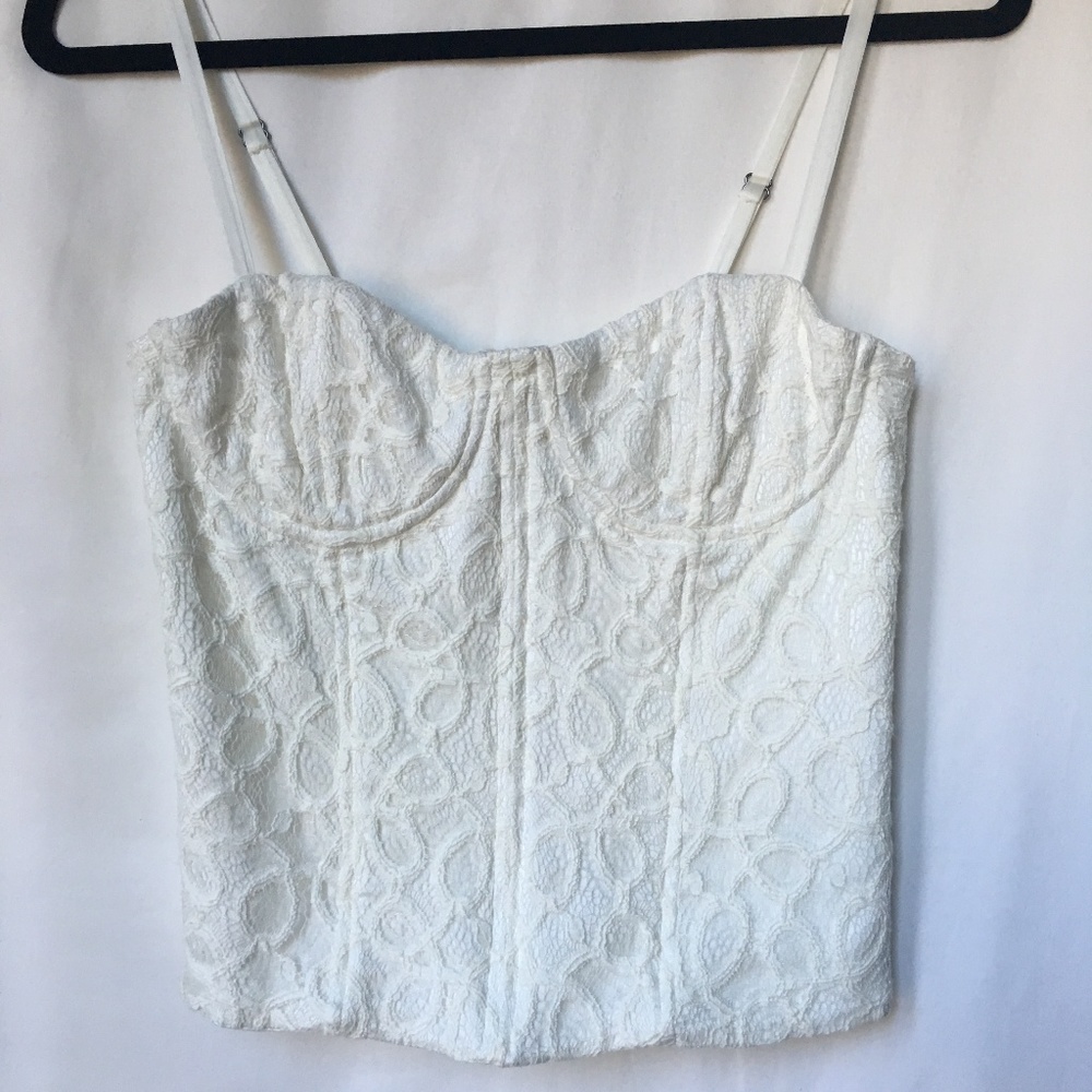 Etta Lace Bustier Top